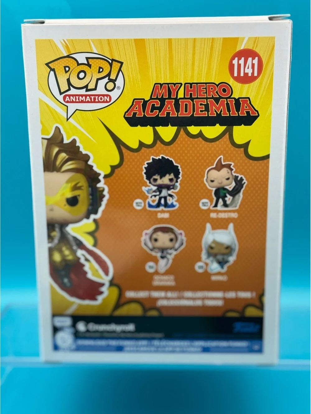 Zeno Robinson signed Hawks MHA LE 3500 Metallic Funko pop with MAS COA